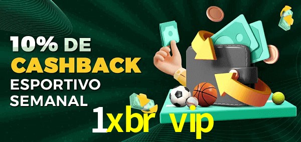 10% de bônus de cashback na 1xbr vip